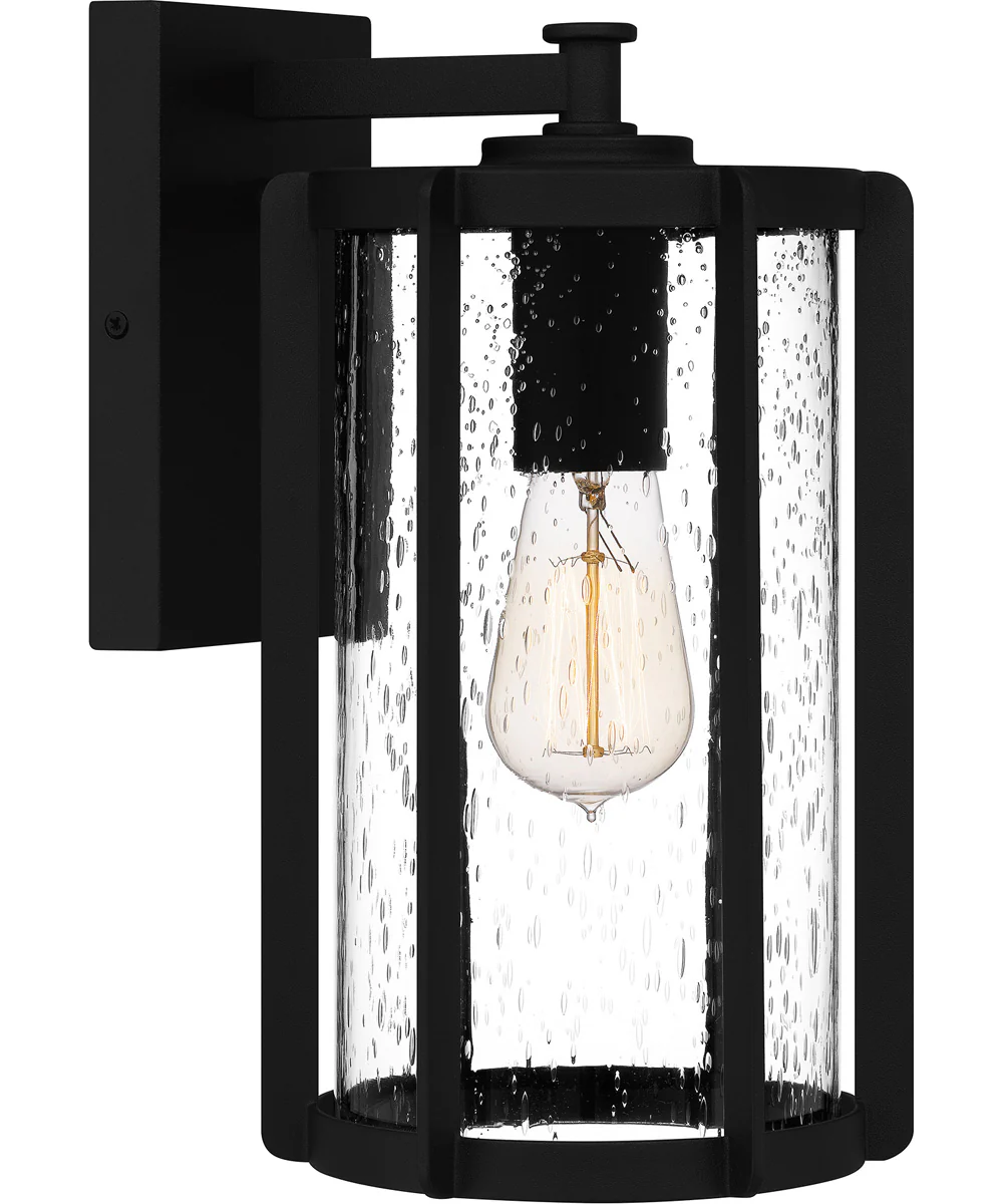 Hazel Medium 1-light Outdoor Wall Light  Coastal Armour Aluminum Earth Black - Image 2