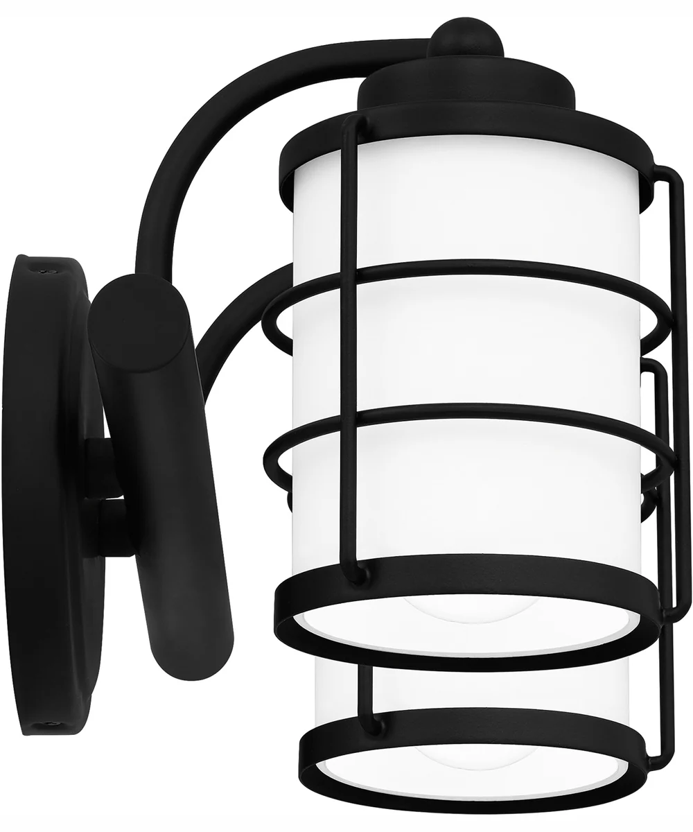 Hazlett Medium 2-light Bath Light Matte Black - Image 5