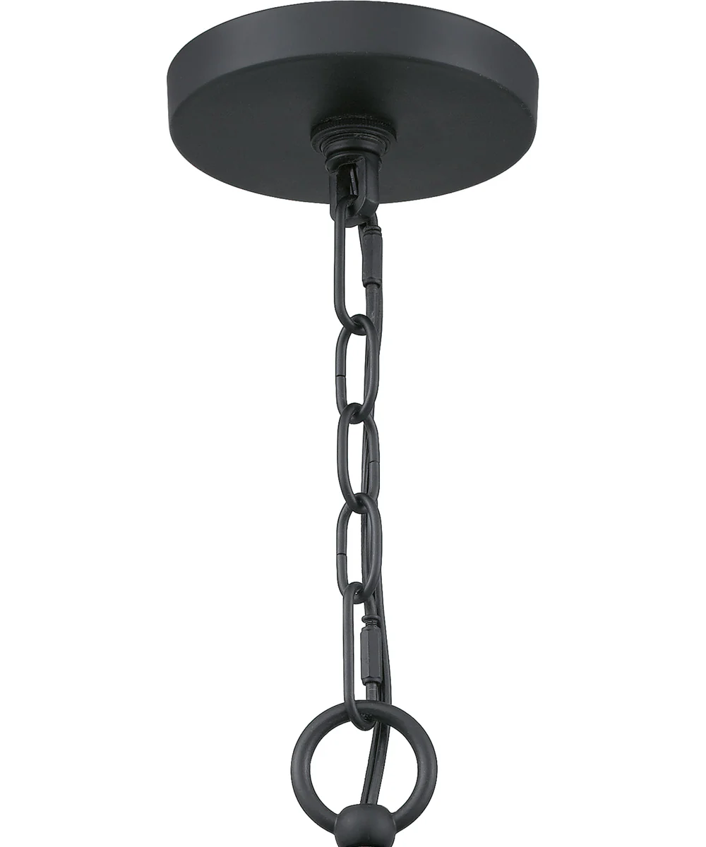 Hearst 5-light Chandelier Matte Black - Image 6
