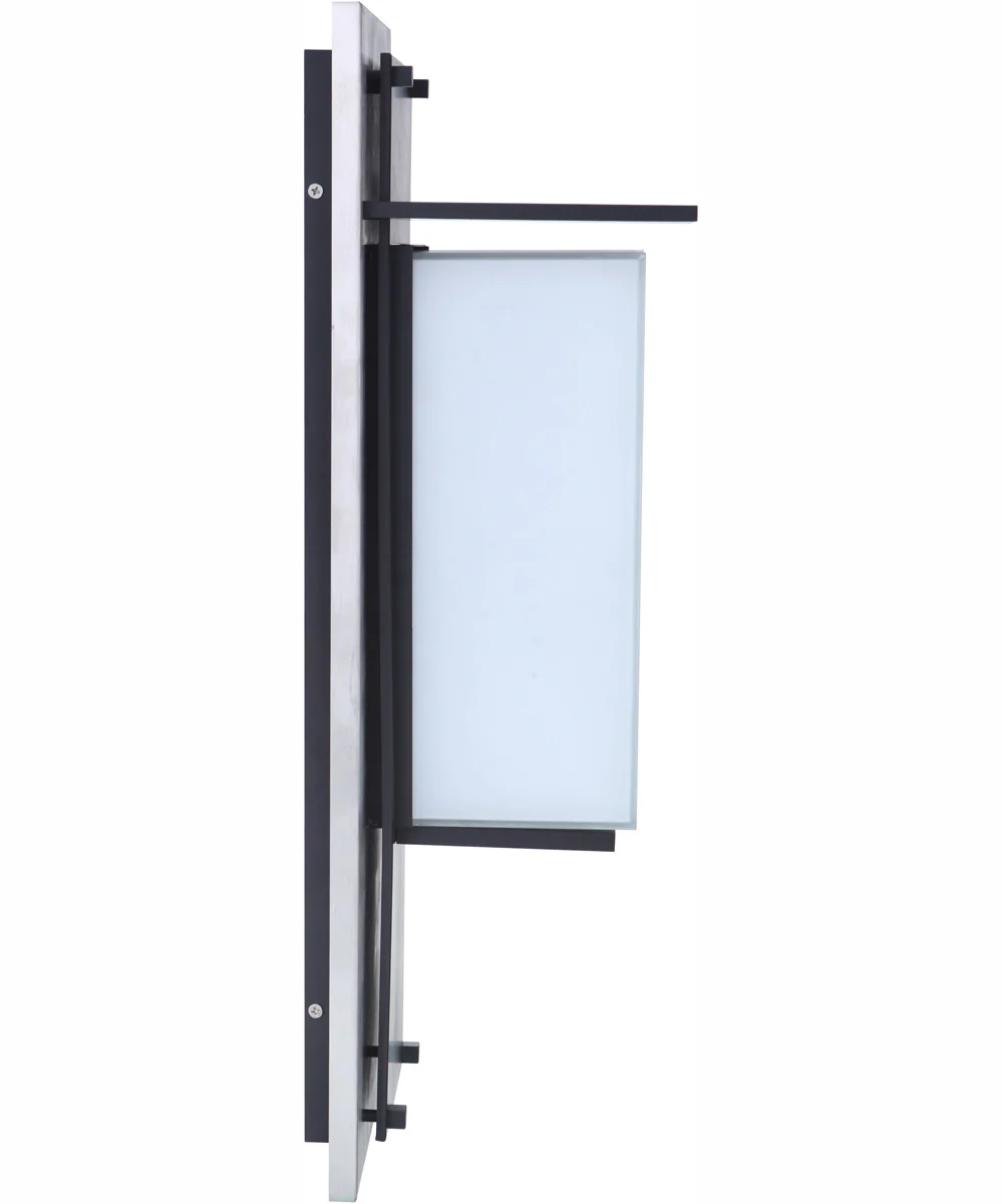 Heights 1-Light Outdoor Wall Lantern Stainless Steel / Midnight - Image 5