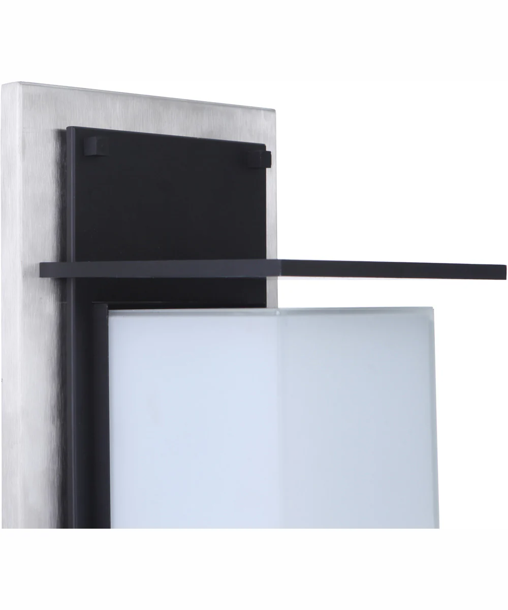 Heights 1-Light Outdoor Wall Lantern Stainless Steel / Midnight - Image 7