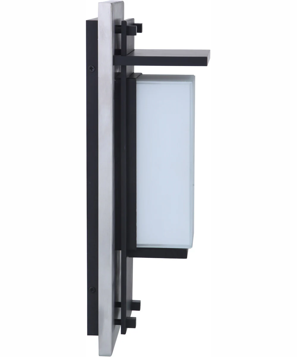 Heights 1-Light Outdoor Wall Lantern Stainless Steel / Midnight - Image 5