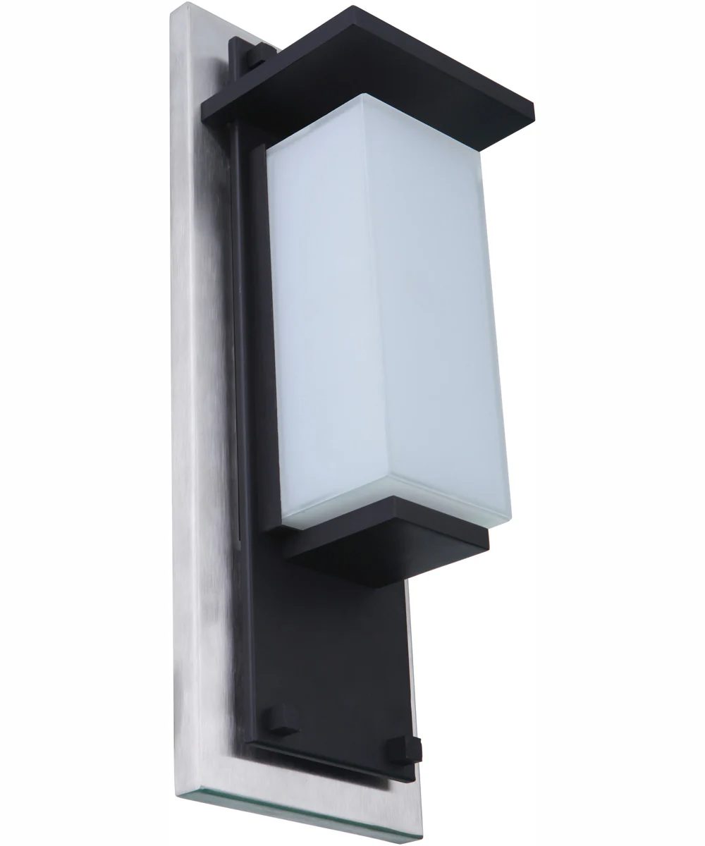 Heights 1-Light Outdoor Wall Lantern Stainless Steel / Midnight - Image 6