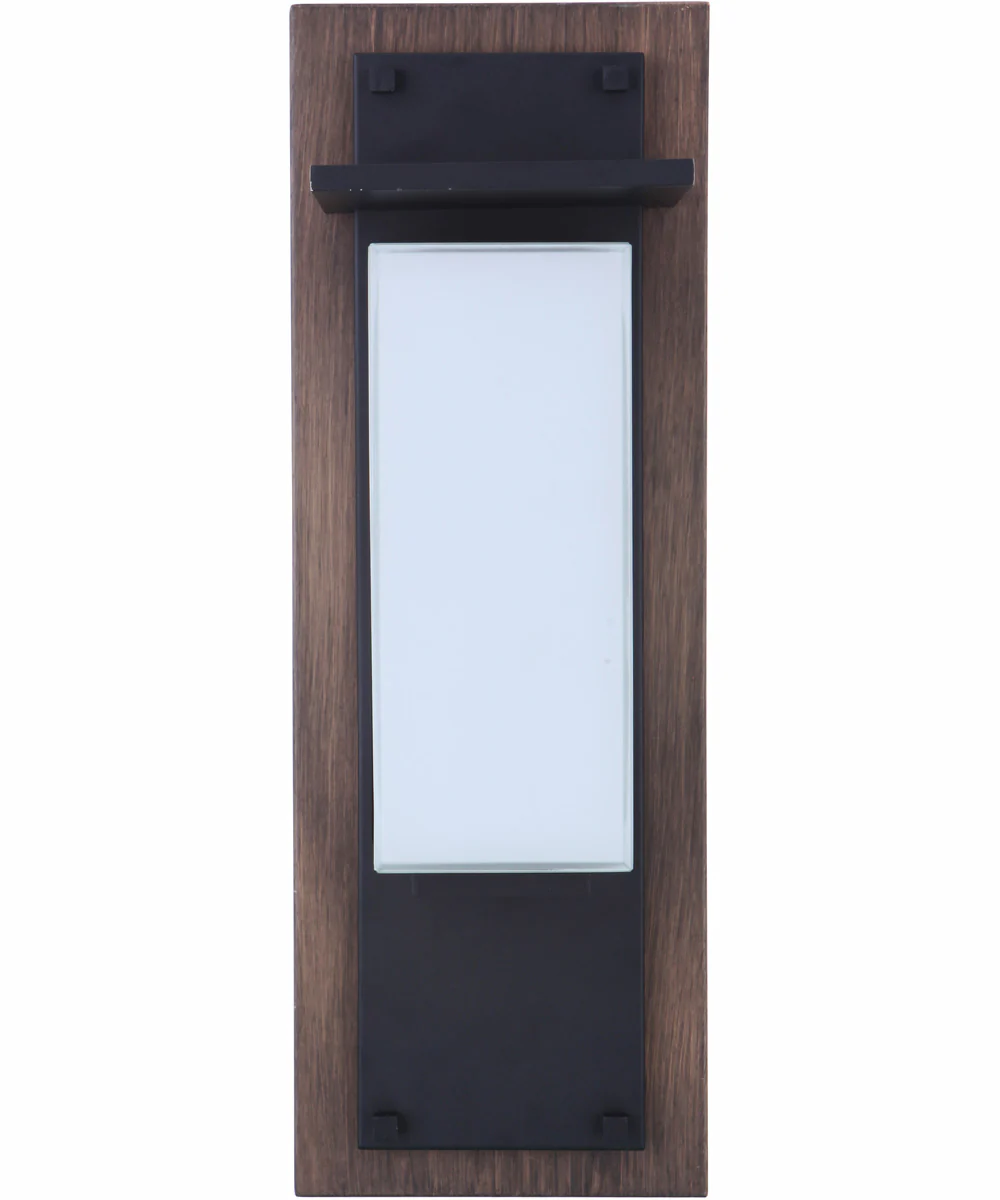 Heights 1-Light Outdoor Wall Lantern Whiskey Barrel / Midnight