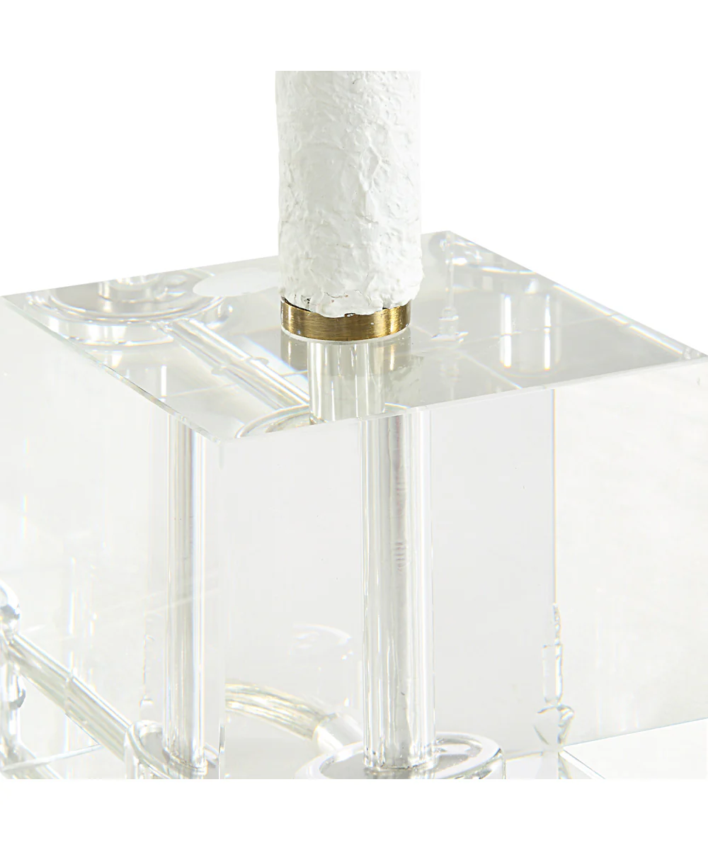 Helena Slender White Table Lamp - Image 7
