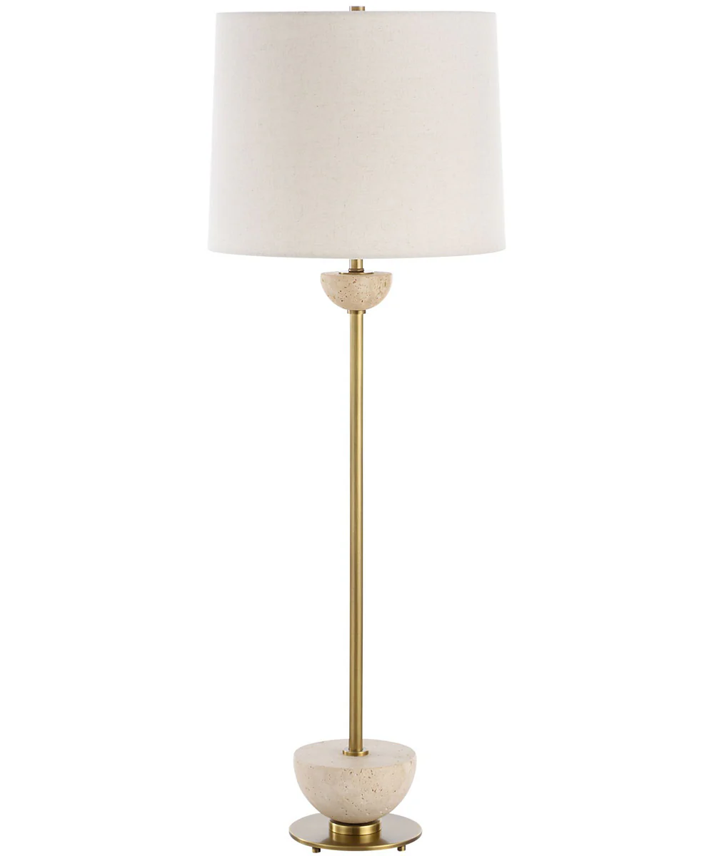 Hemisphere Brass Buffet Lamp - Image 5
