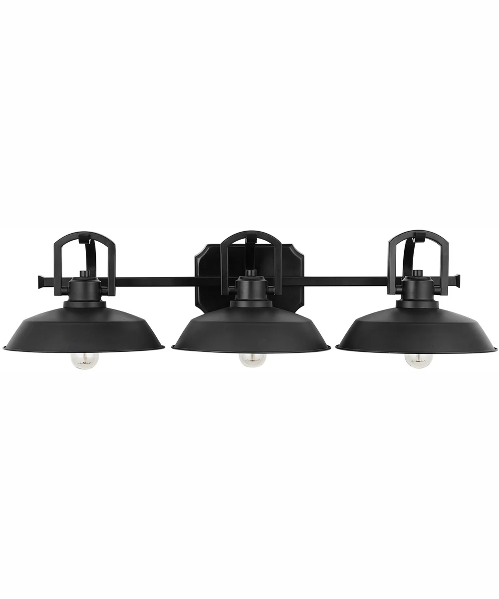 Henderson 3-Light Vanity Matte Black