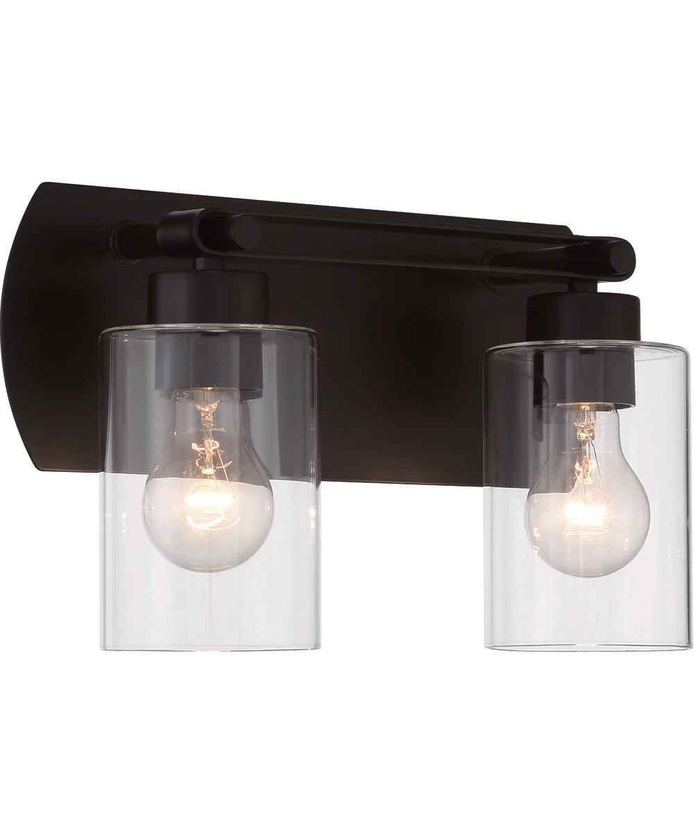Hendrix 2-Light Lighting Flat Black - Image 2