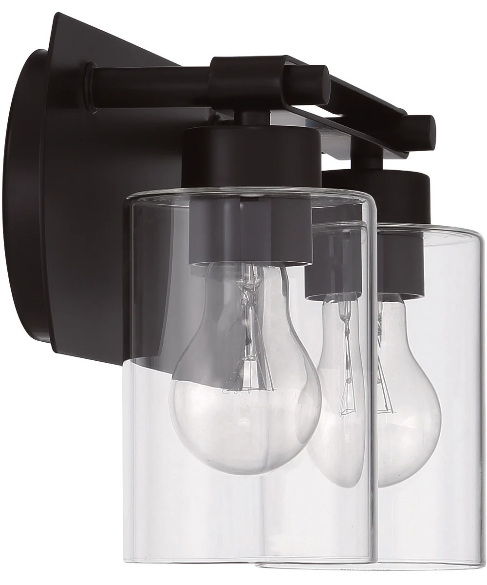 Hendrix 2-Light Lighting Flat Black - Image 5