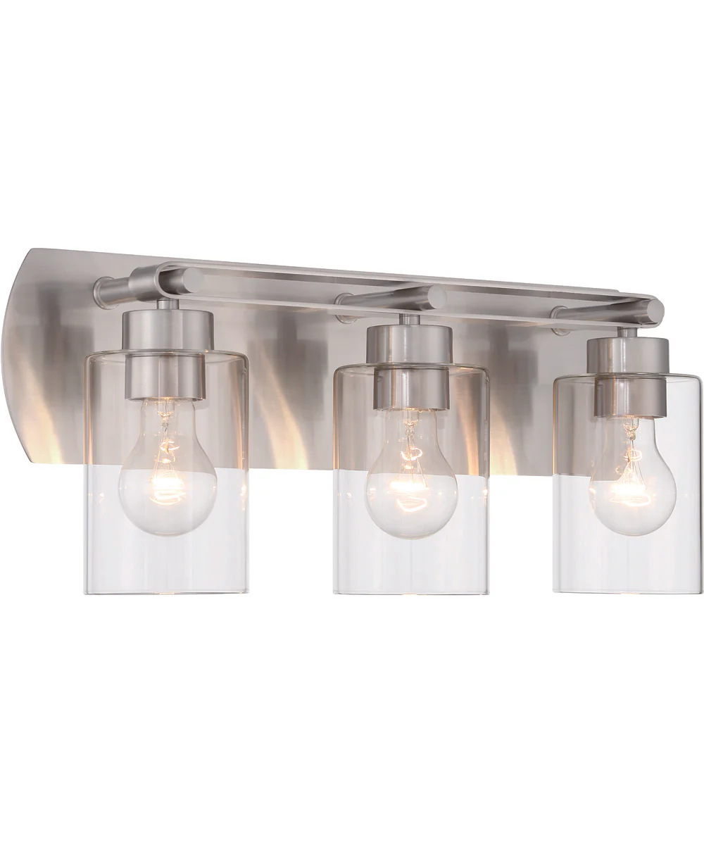 Hendrix 3-Light Lighting Brushed Polished Nickel - Image 2