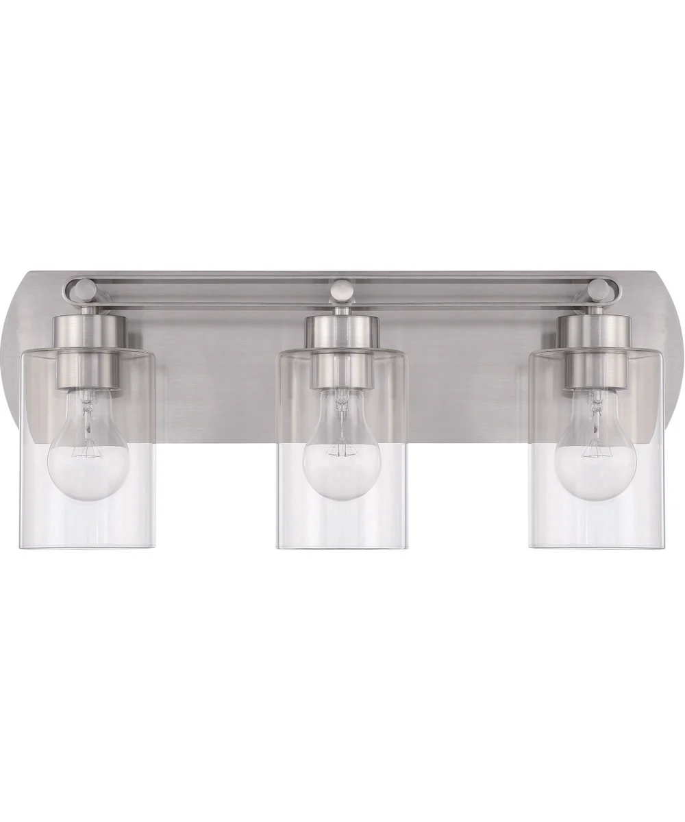 Hendrix 3-Light Lighting Brushed Polished Nickel - Image 3