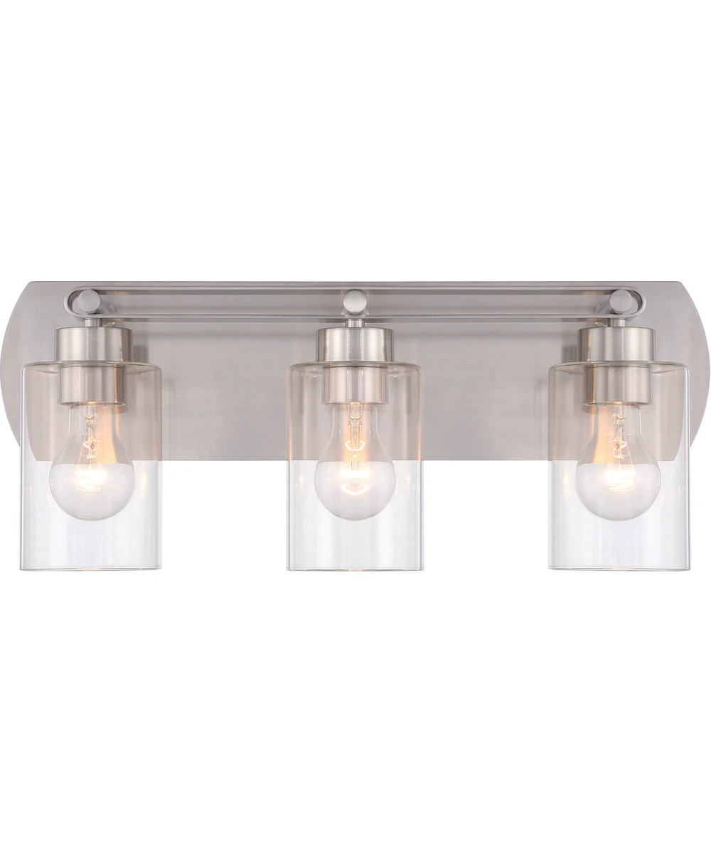 Hendrix 3-Light Lighting Brushed Polished Nickel - Image 4