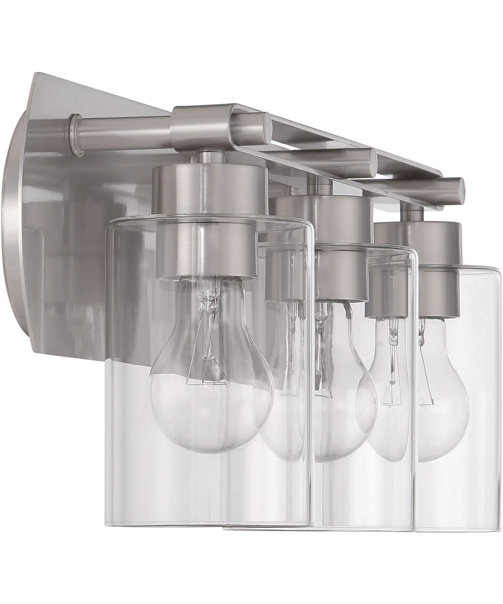 Hendrix 3-Light Lighting Brushed Polished Nickel - Image 5