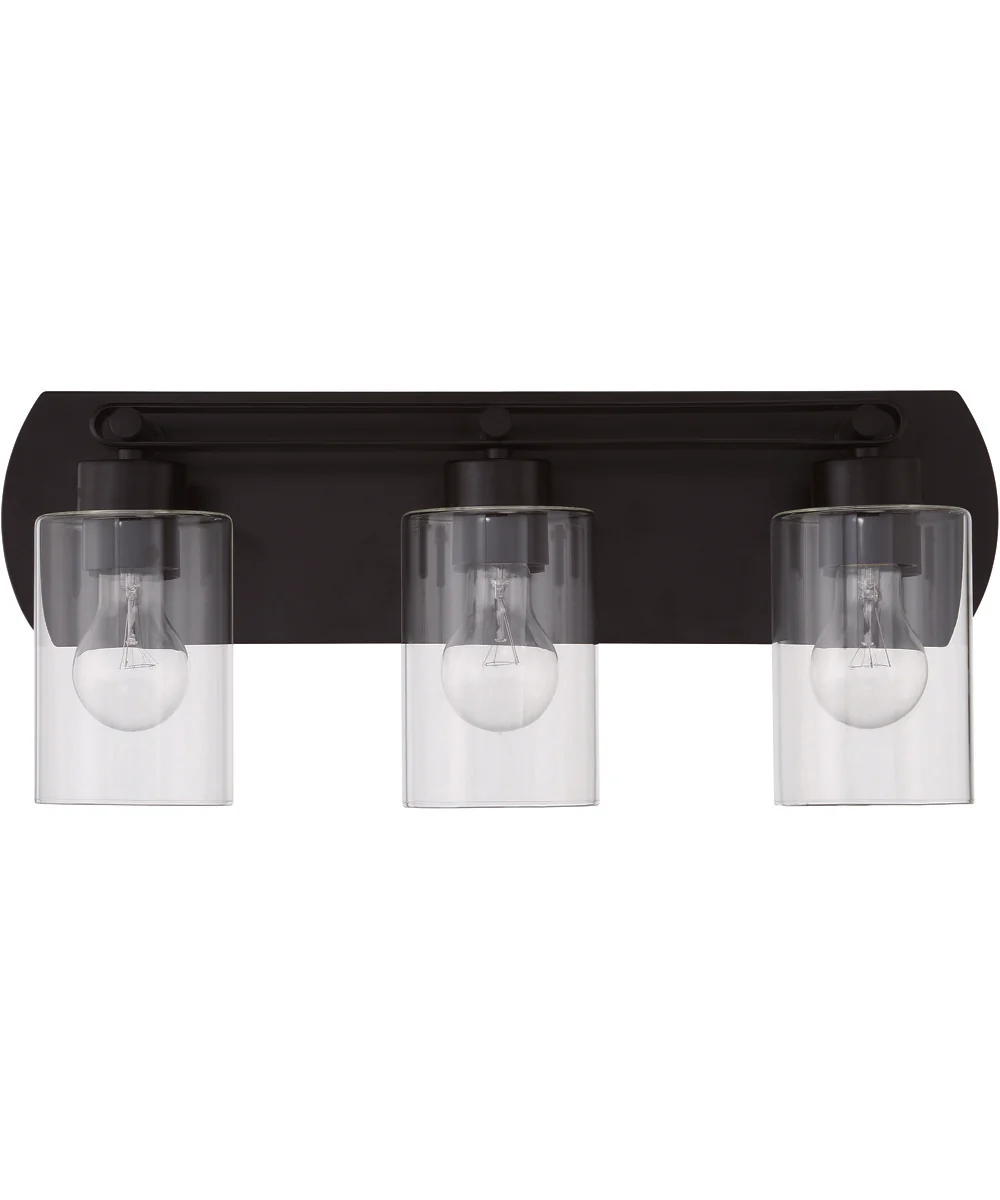 Hendrix 3-Light Lighting Flat Black - Image 3