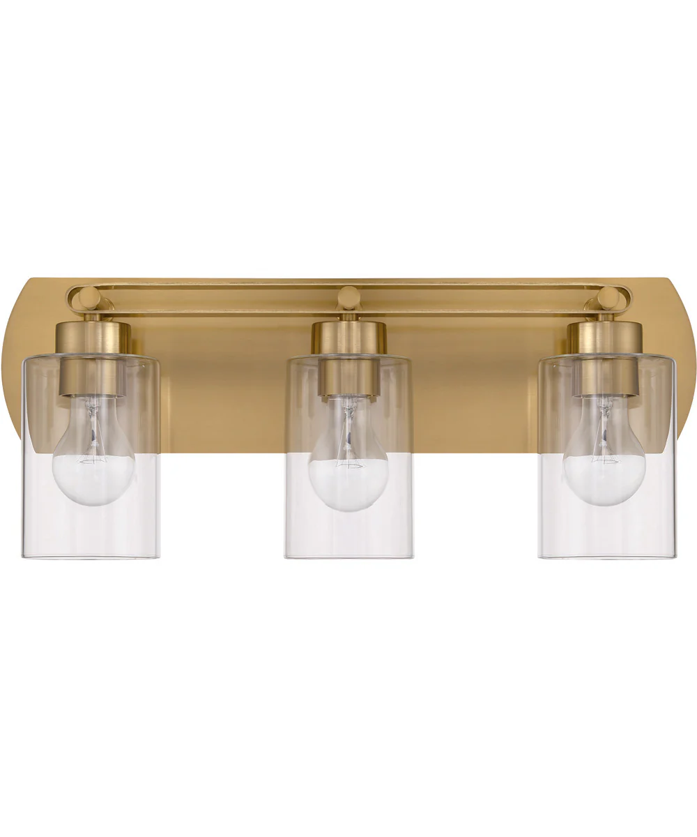 Hendrix 3-Light Lighting Satin Brass - Image 3