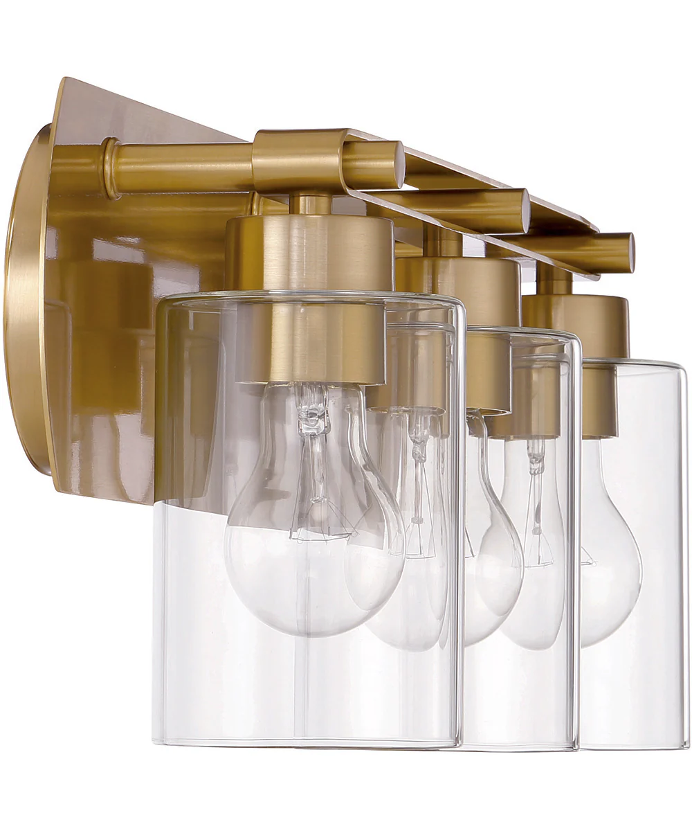 Hendrix 3-Light Lighting Satin Brass - Image 5