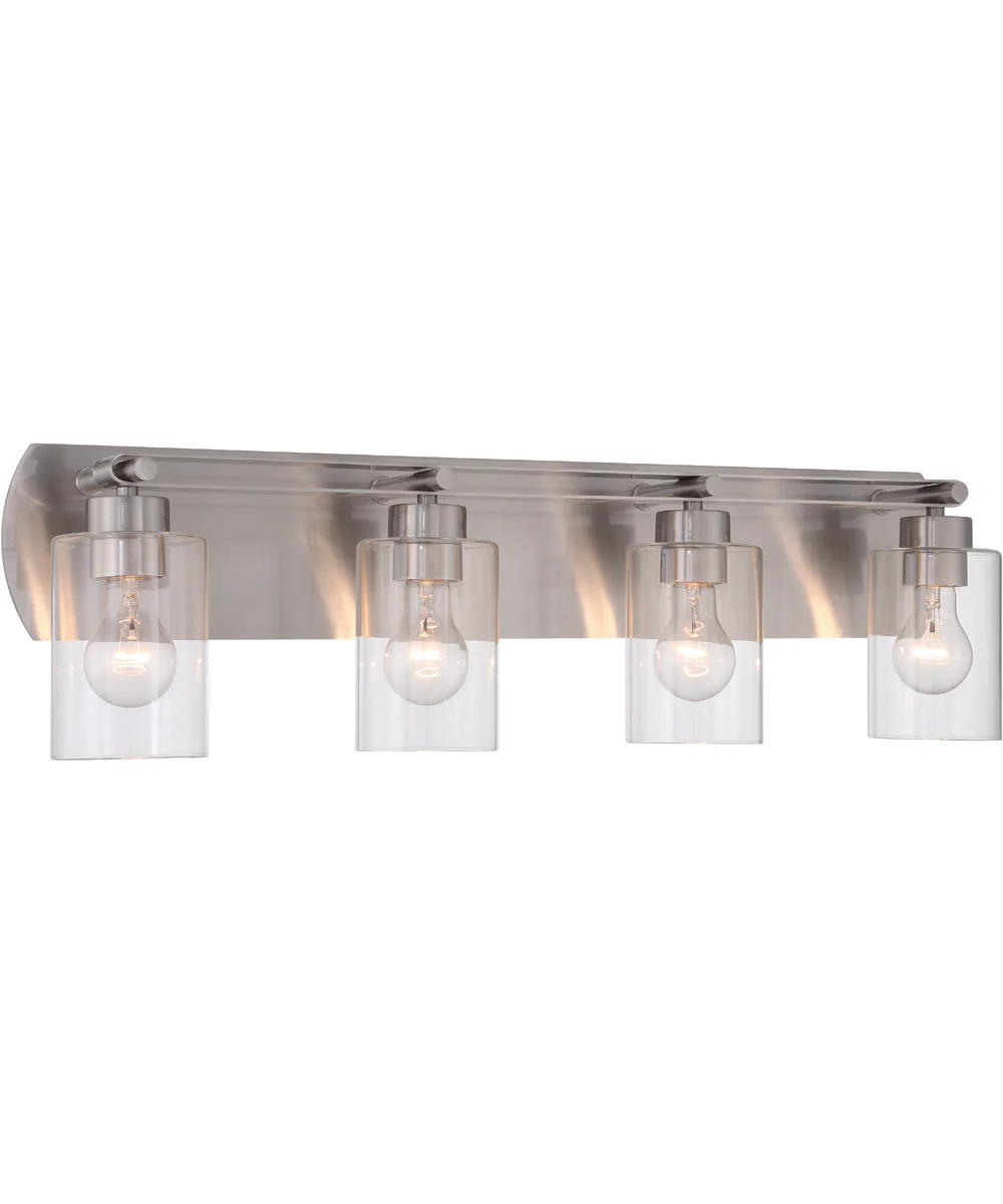 Hendrix 4-Light Lighting Brushed Polished Nickel - Image 2