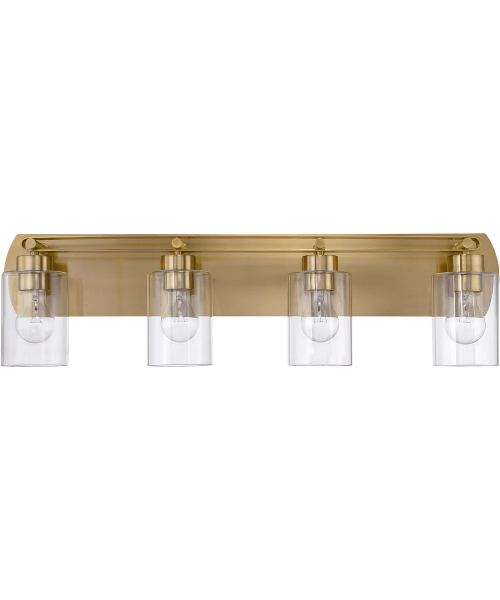 Hendrix 4-Light Lighting Satin Brass - Image 3