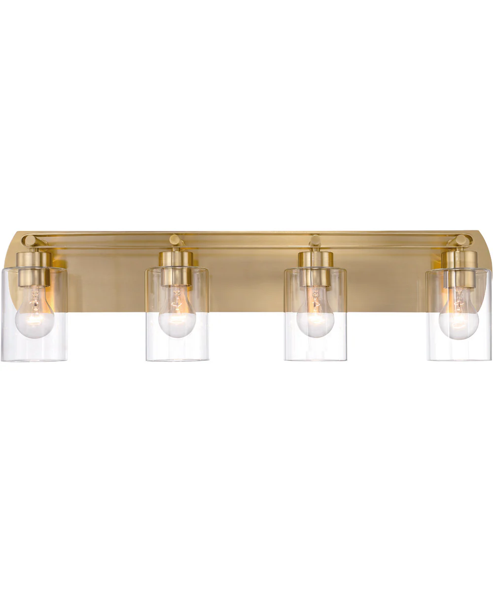Hendrix 4-Light Lighting Satin Brass - Image 4