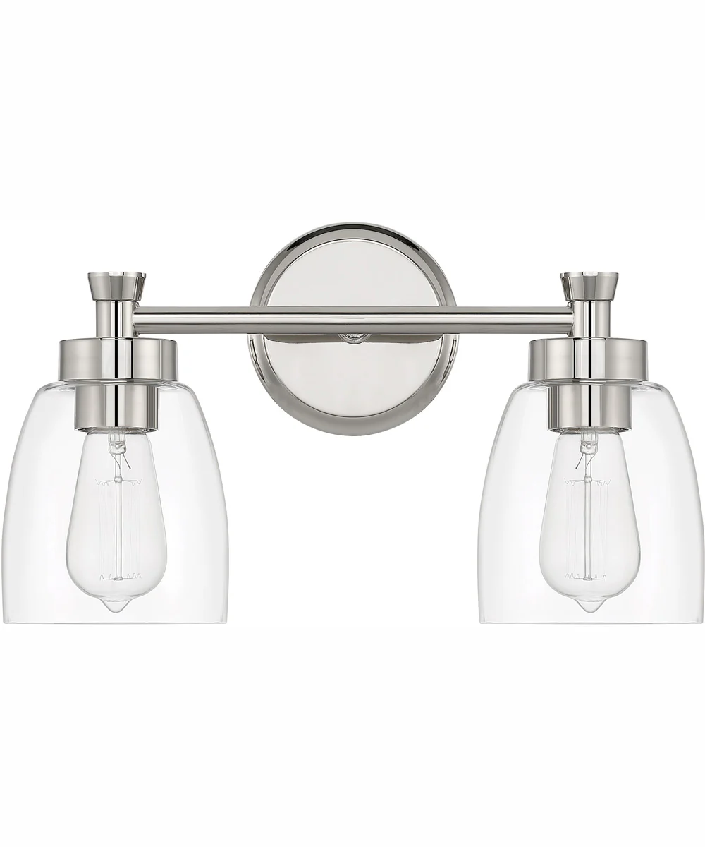 Henning 2-Light Vanity Polished Nickel - Image 3