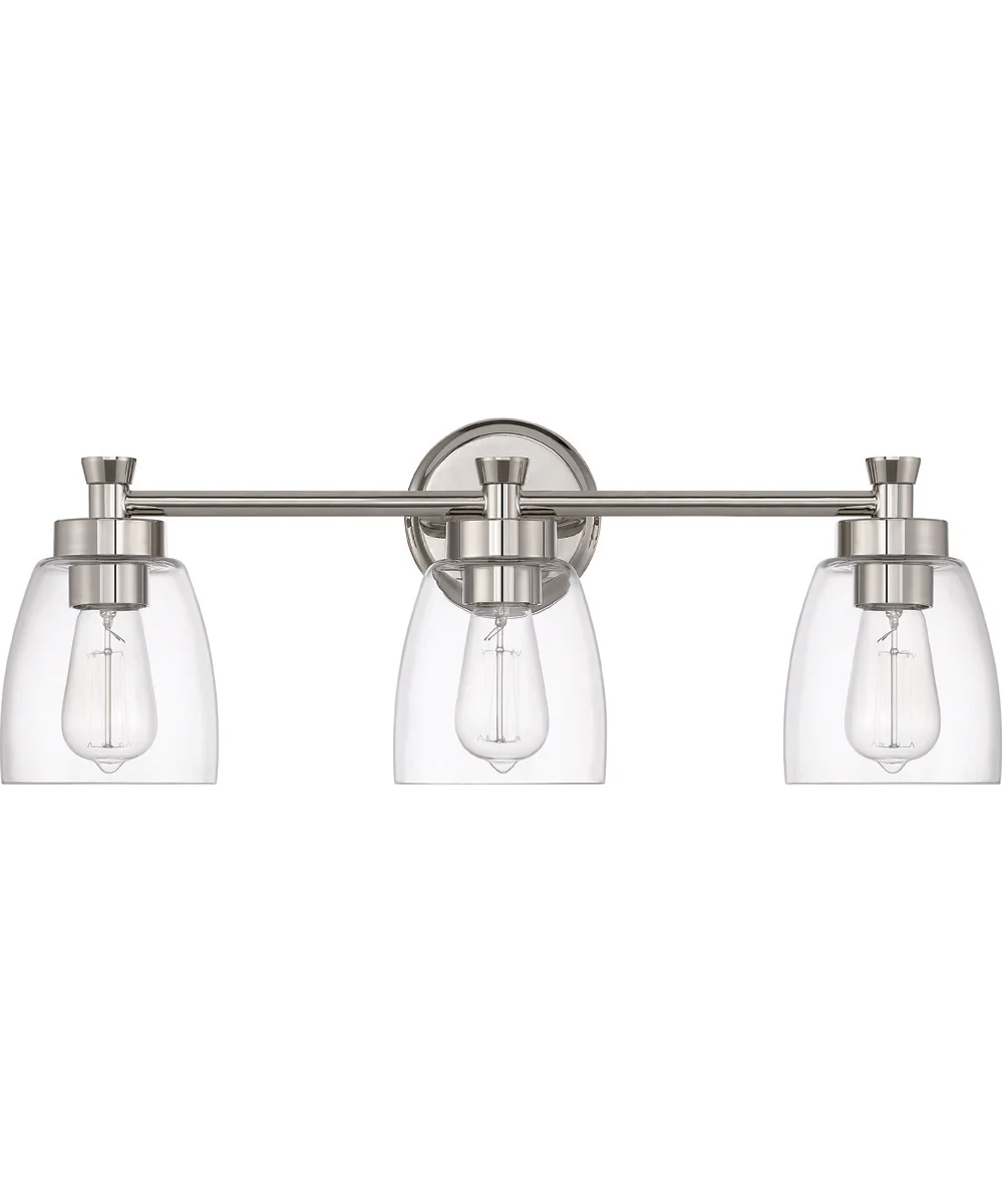 Henning 3-Light Vanity Polished Nickel - Image 3