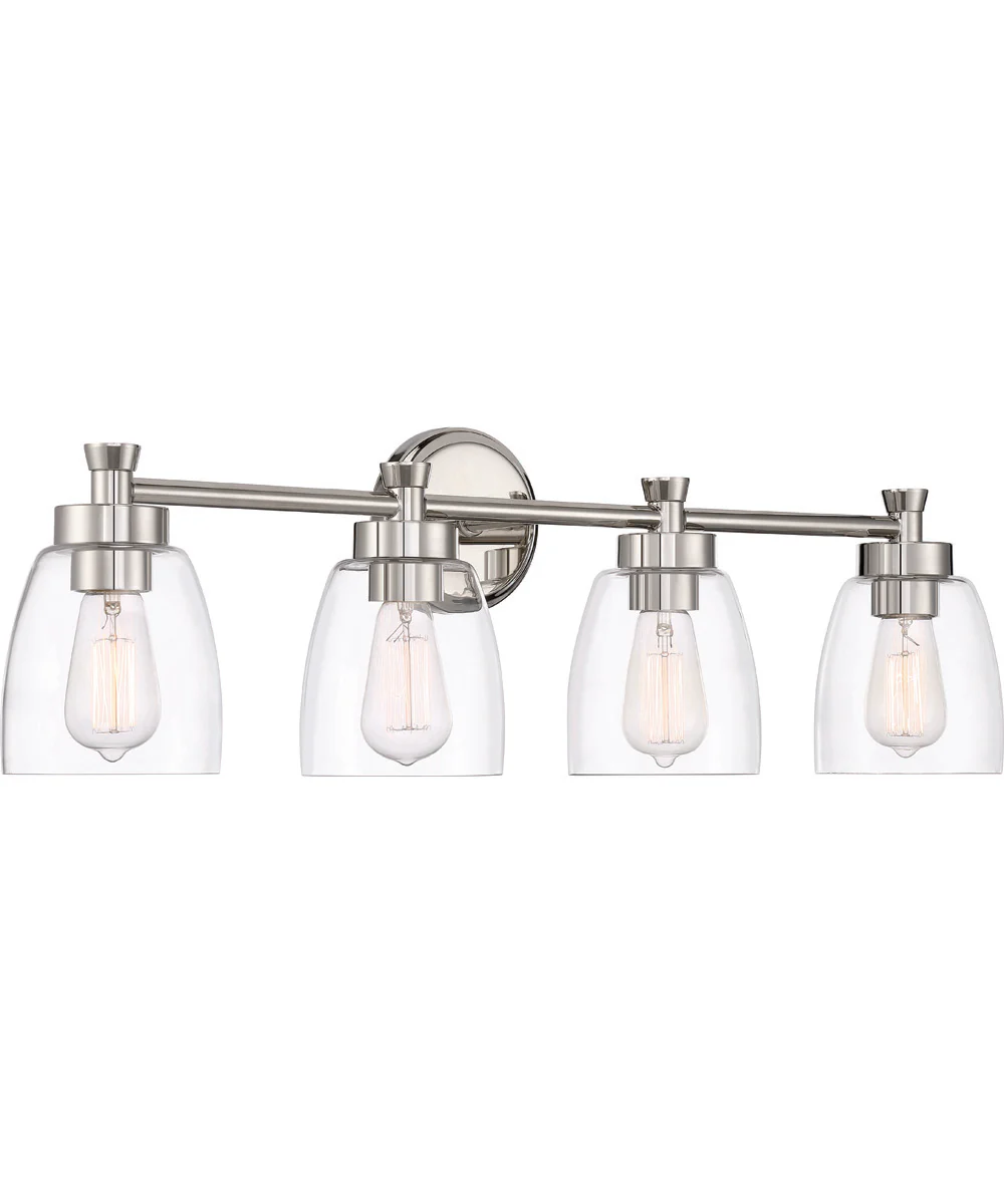 Henning 4-Light Vanity Polished Nickel - Image 2