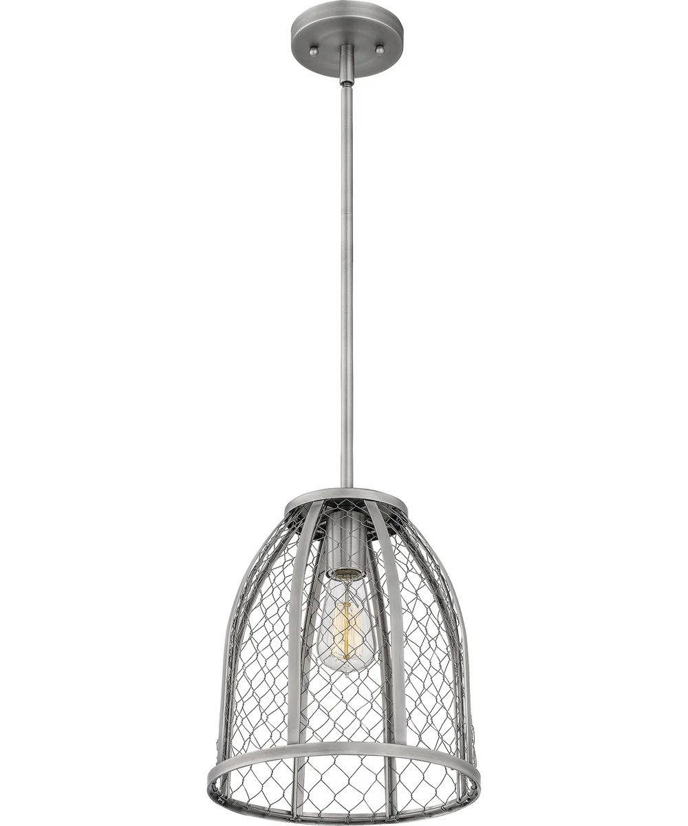 Heron Small 1-light Mini Pendant Antique Nickel - Image 4