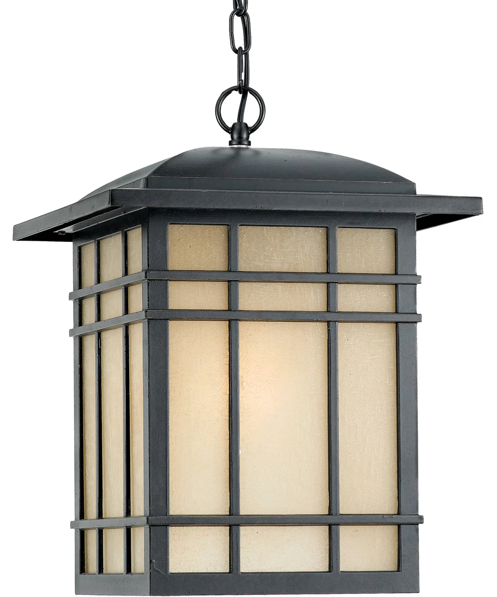 Hillcrest Large 1-light Outdoor Pendant Light Imperial Bronze - Image 2