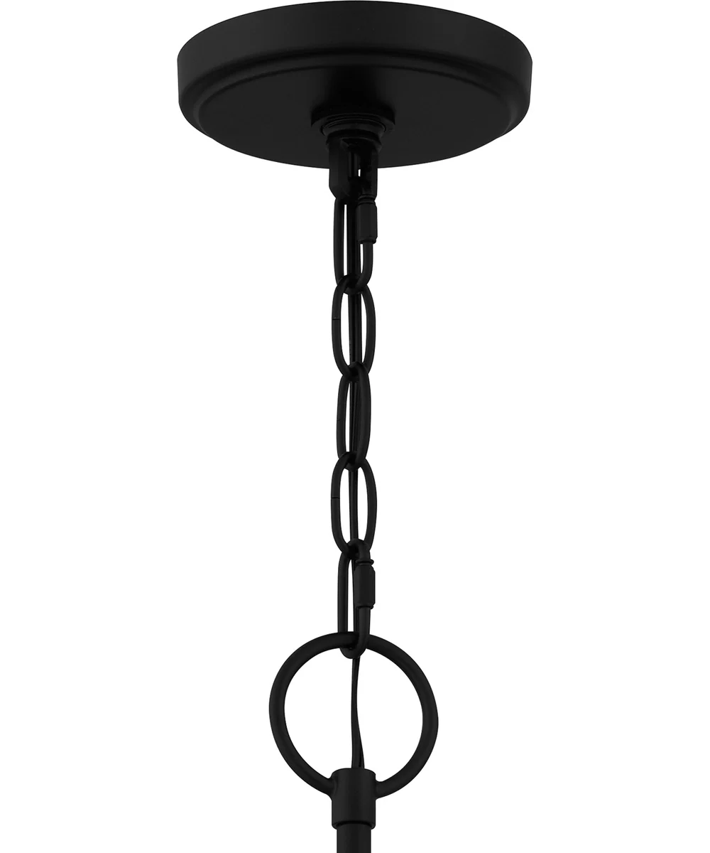 Hillside 5-light Chandelier Matte Black - Image 6