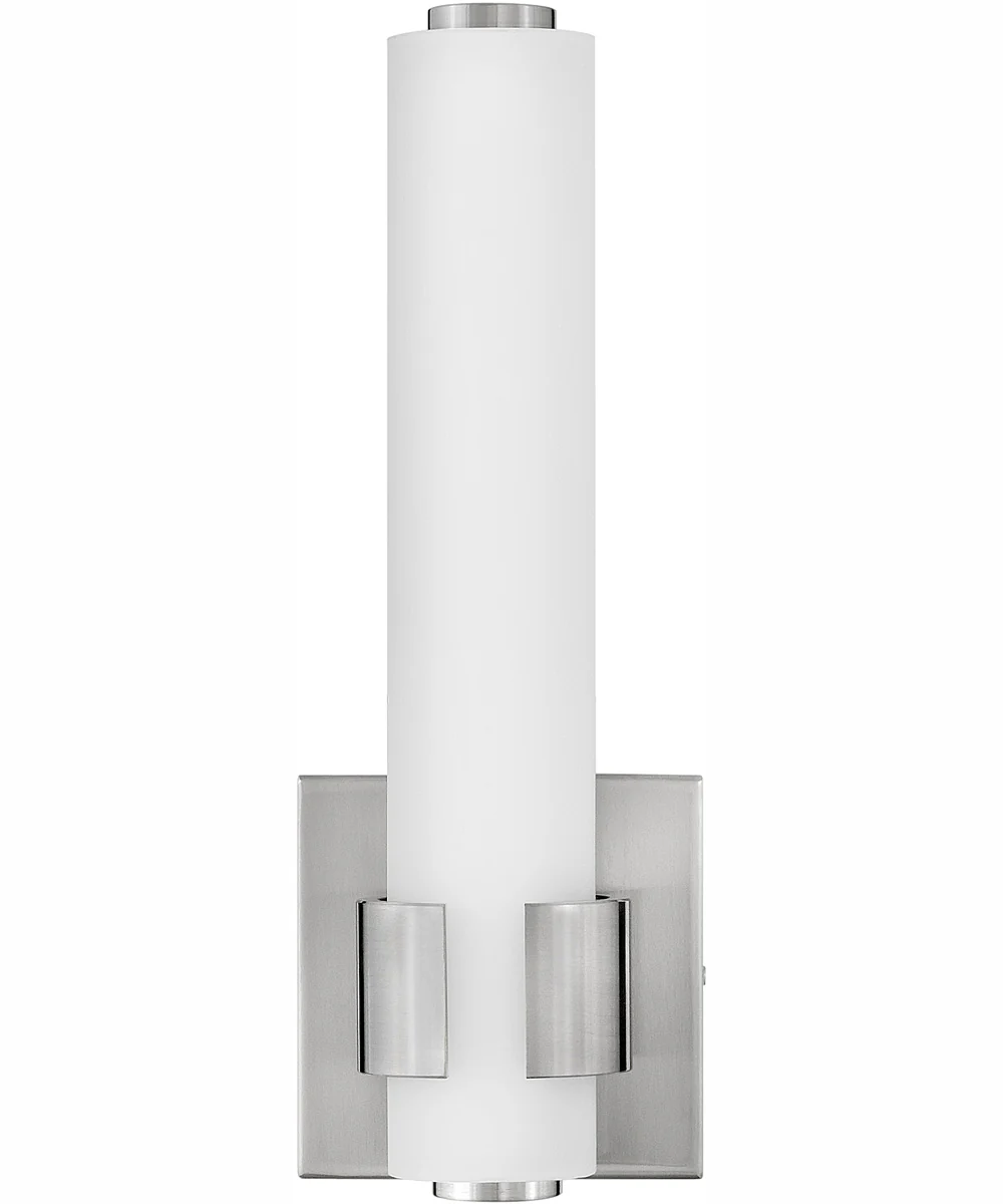 Aiden LED-Light Small LED Sconce in Brushed Nickel - Image 3