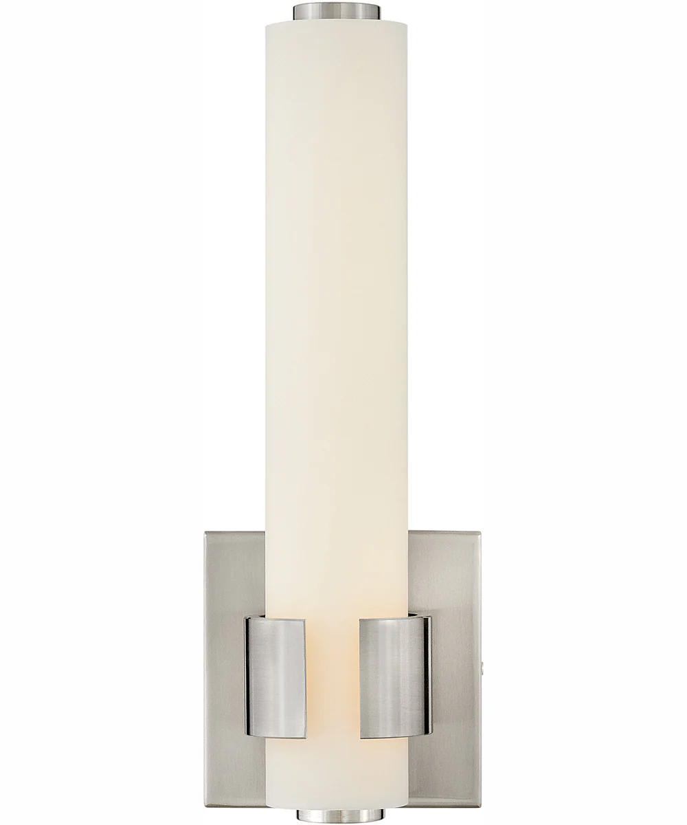 Aiden LED-Light Small LED Sconce in Brushed Nickel - Image 4