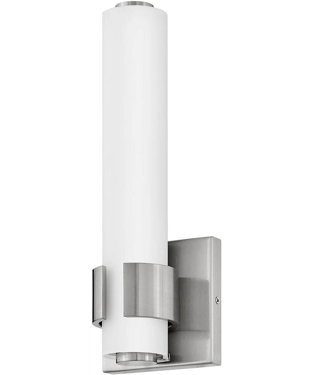 Aiden LED-Light Small LED Sconce in Brushed Nickel - Image 5