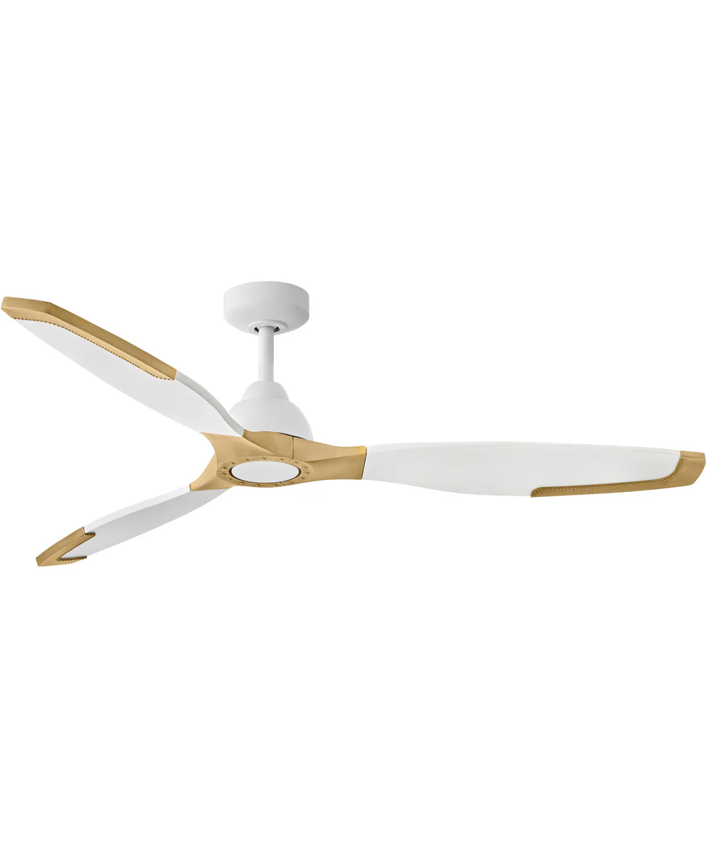 Aileron 60" LED Smart Fan Matte White - Image 4