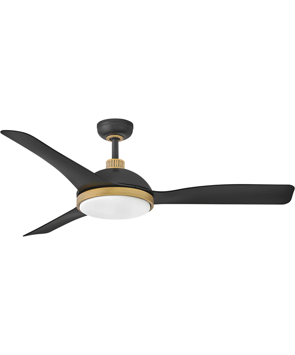 Alba 56" LED Smart Fan Matte Black