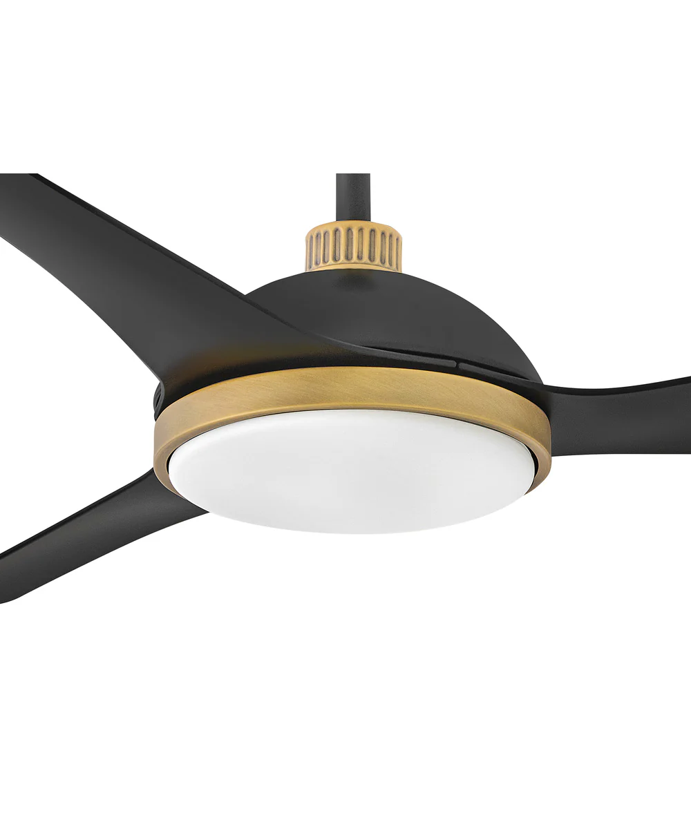 Alba 56" LED Smart Fan Matte Black - Image 4