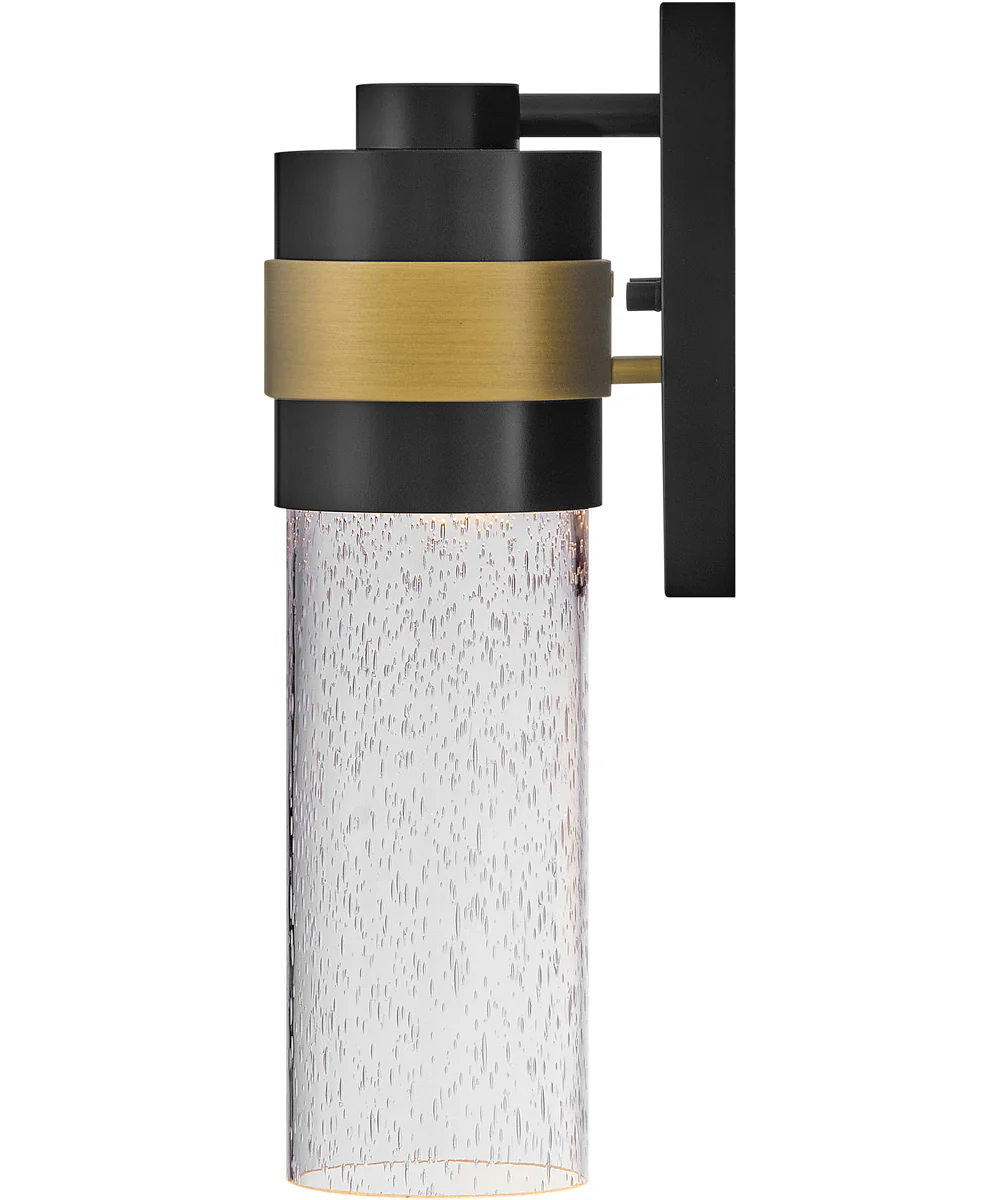 Albie 1-Light Small Wall Mount Lantern in Black - Image 4