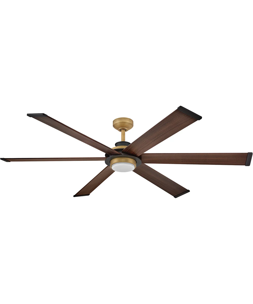 Andros 64" LED Smart Fan Heritage Brass - Image 2