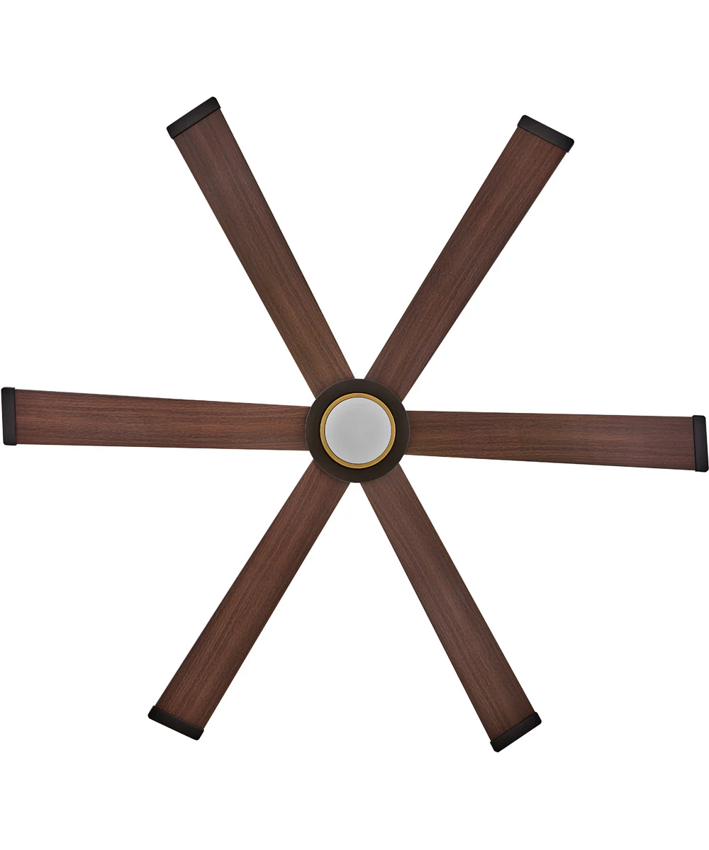 Andros 64" LED Smart Fan Heritage Brass - Image 4