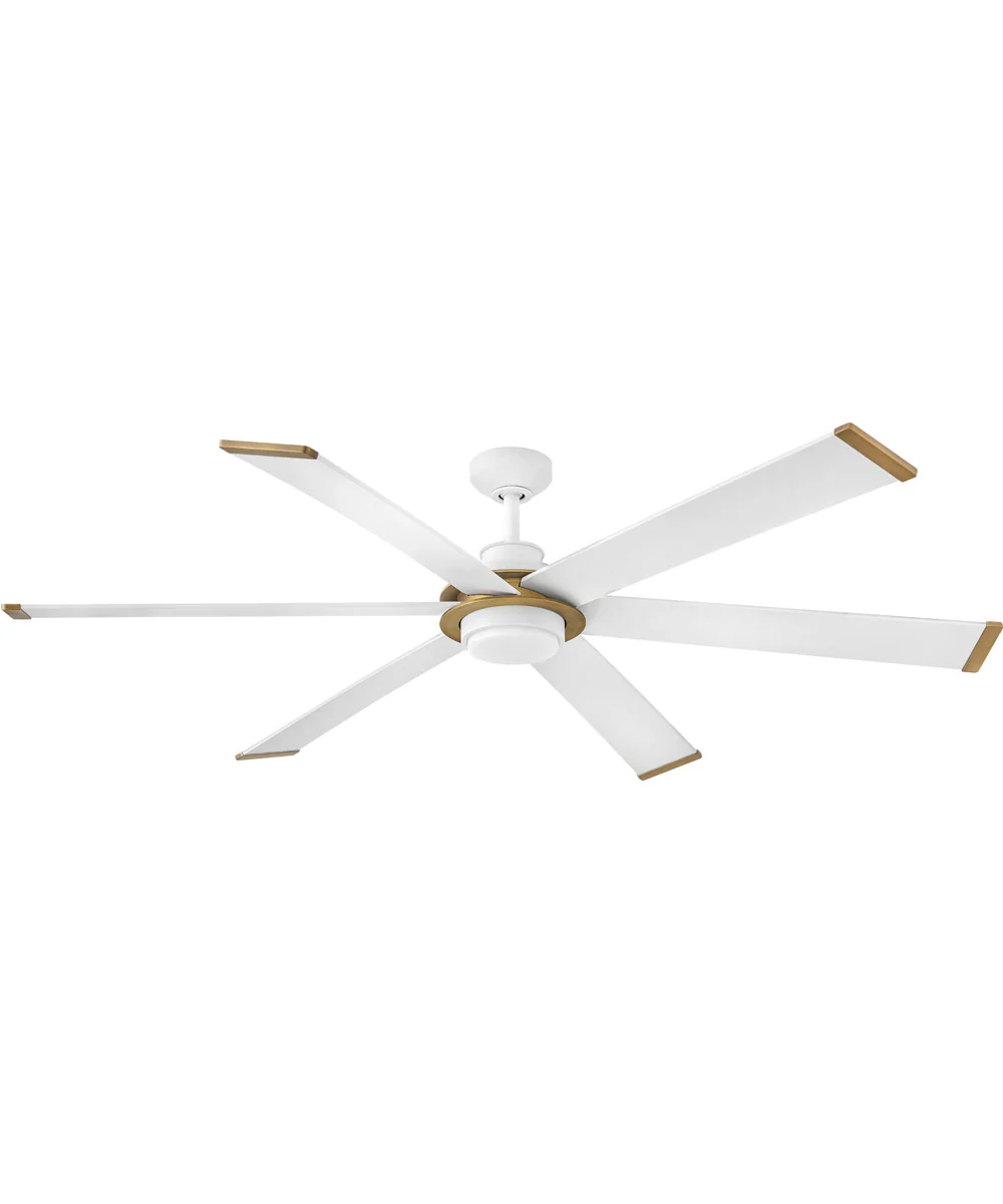 Andros 64" LED Smart Fan Matte White - Image 2