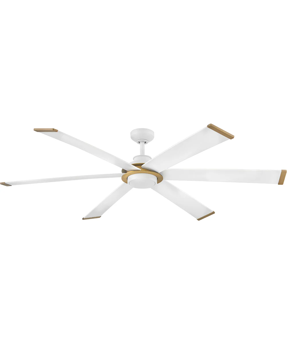 Andros 64" LED Smart Fan Matte White - Image 5