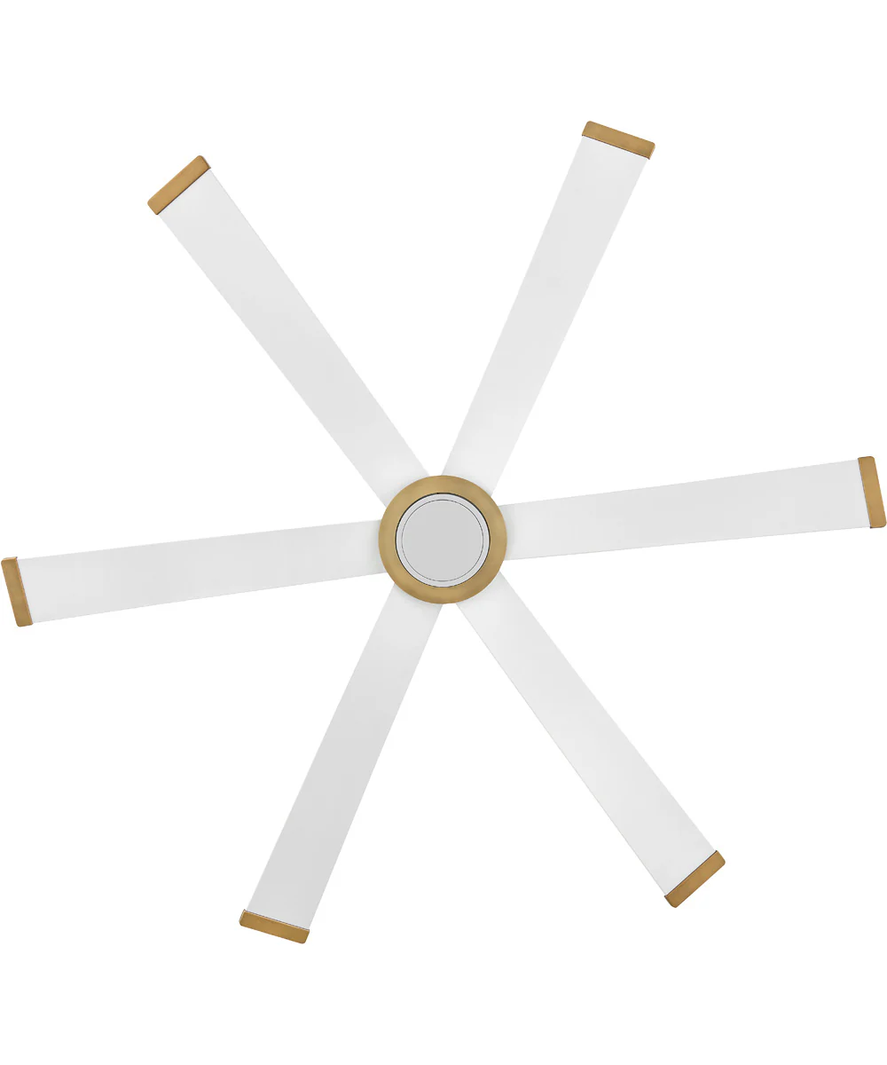 Andros 64" LED Smart Fan Matte White - Image 7