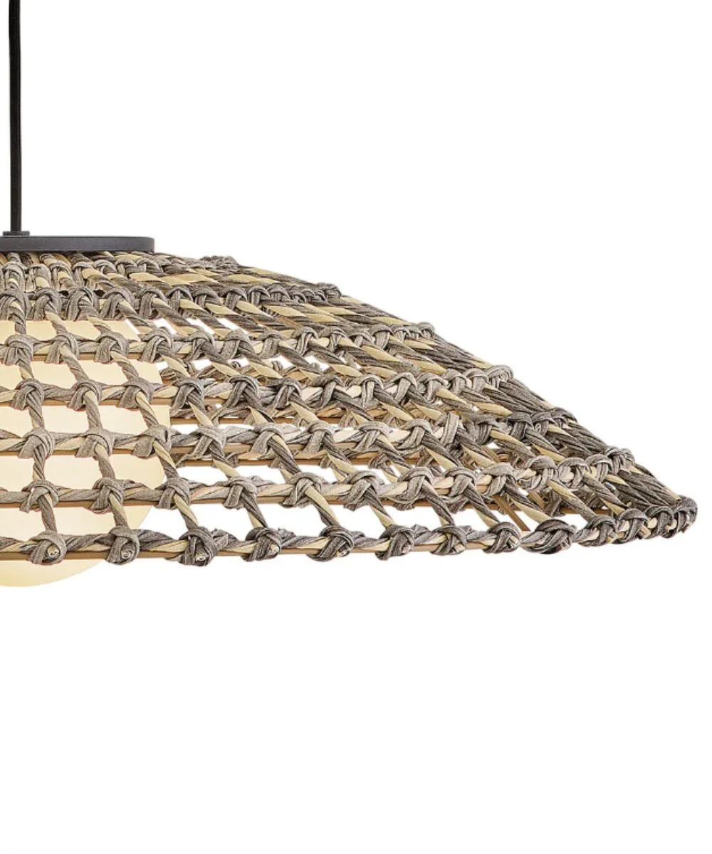 Arlen 1-Light Large Hanging Pendant 12v in Black - Image 5