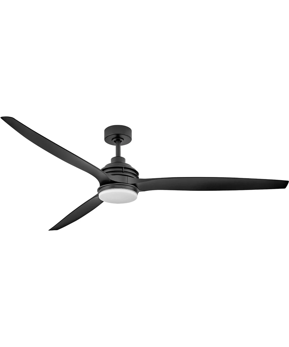 Artiste 72" LED Smart Fan Matte Black - Image 2