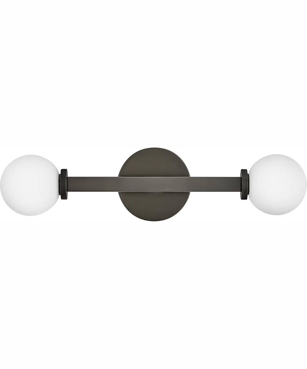 Audrey 2-Light Two Light Vanity in Black Oxide