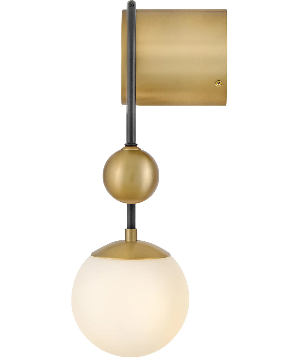 Auggie 1-Light Medium Single Light Sconce in Black - Image 3