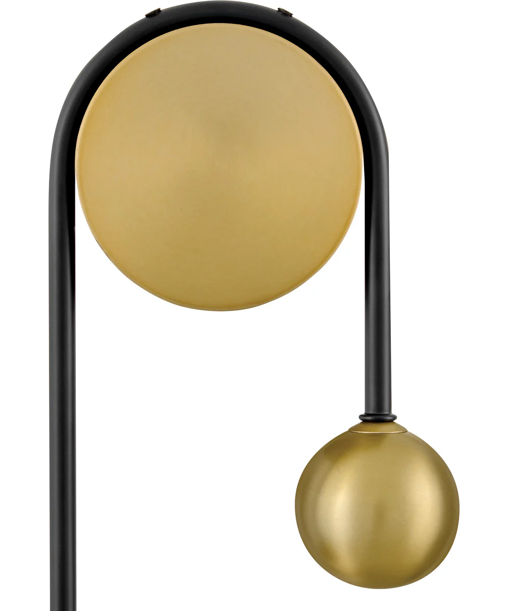 Auggie 1-Light Medium Single Light Sconce in Black - Image 6