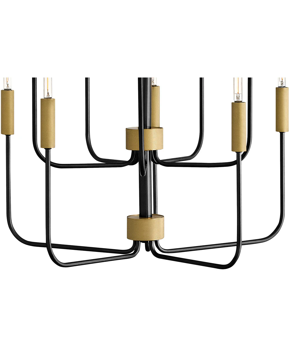Austen 10-Light Medium Multi Tier in Black - Image 6