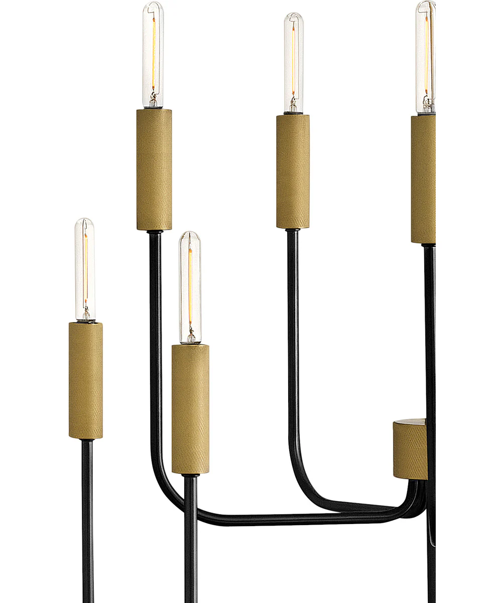 Austen 10-Light Medium Multi Tier in Black - Image 7