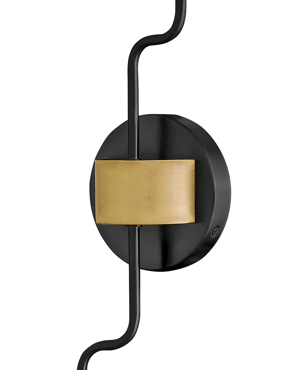 Austen 2-Light Medium Two Light Sconce in Black - Image 7