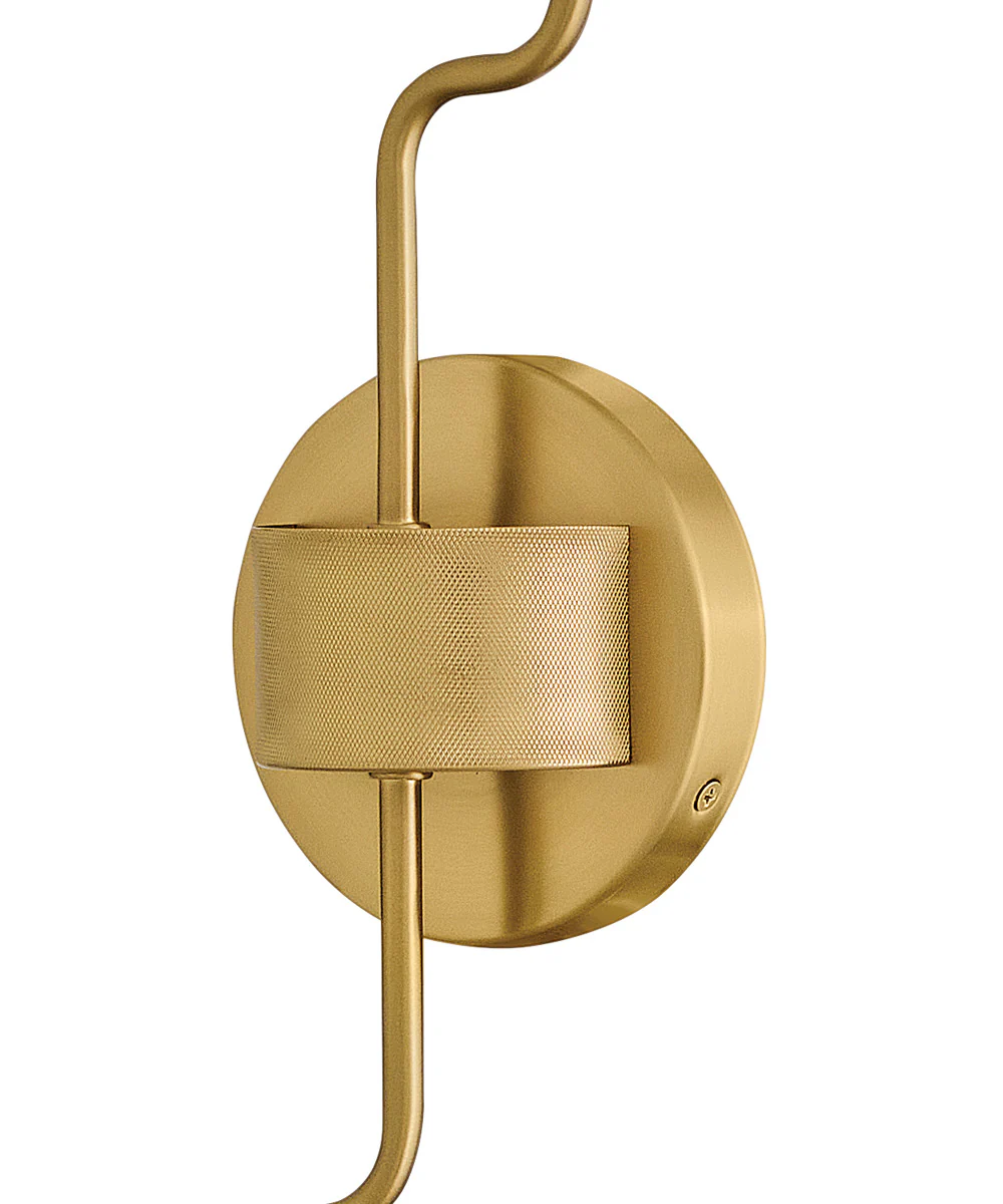 Austen 2-Light Medium Two Light Sconce in Lacquered Brass - Image 7